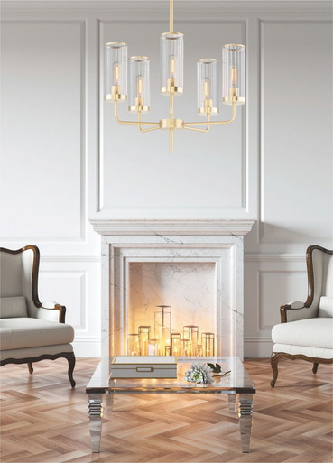 Phoenix Cedars 5 Light Medium Chandelier by Bailey Street Home - 93-BEL-1090268
