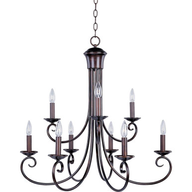 Holcombe Cottages 9 Light Large 2 Tier Chandelier by Bailey Street Home - 93-BEL-65492