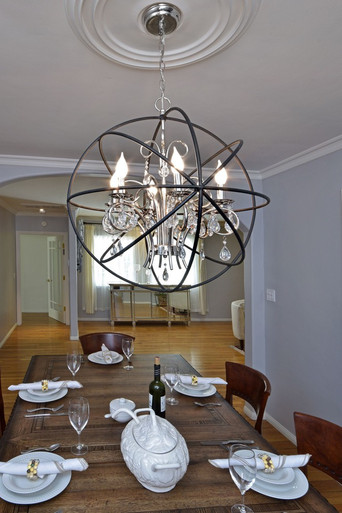 Leeds Ground 12 Light Oversized Pendant by Bailey Street Home - 93-BEL-514041
