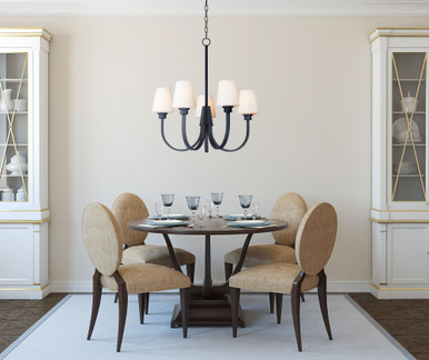 Nicholas Lane 5 Light Large Chandelier by Bailey Street Home - 93-BEL-929770