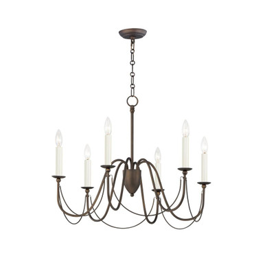 Pengam Street 6 Light Large Chandelier by Bailey Street Home 93-BEL-1046766