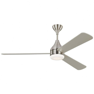 Maltings Rowans 3 Blade Ceiling Fan With Light Kit 60 Inches Wide by BSH - 96-BEL-1107122