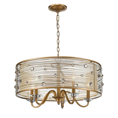 St Francis Furlong 5 Light Medium Chandelier by Bailey Street Home - 170-BEL-2812945