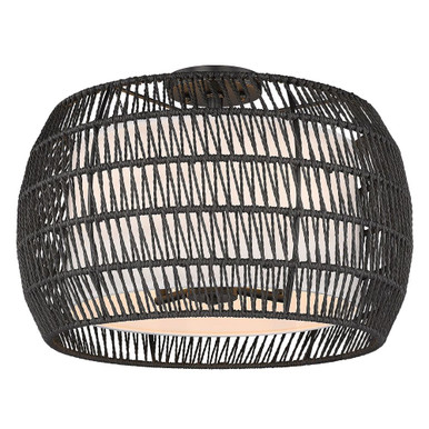 Leazes Rise 4 Light 19 Inch Wide Flush Mount by Bailey Street Home - 170-BEL-4554783
