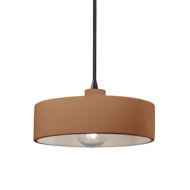 Radiance 1 Light Medium Pendant 12 Inch Wide by Justice Design - CER-6460
