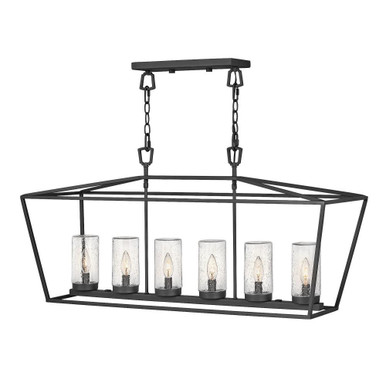 Harris Leaze 6 Light Oversized Outdoor Linear Pendant by Bailey Street Home - 81-BEL-4160005
