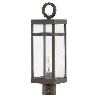 Hoylake Brook 1 Light Medium Outdoor Post or Pier Mount Lantern by BSH - 81-BEL-3001787