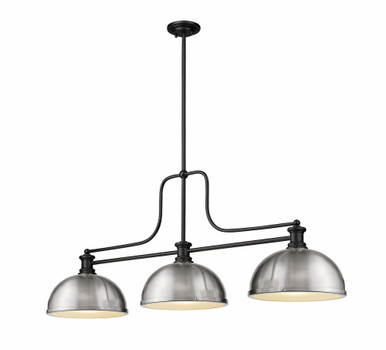 Melange 3 Light Billiard 21 Inches Tall and 13.25 Inches Wide by Z Lite - 725-12