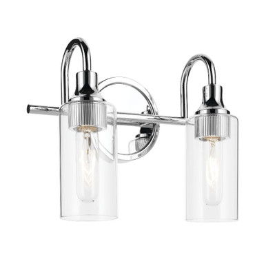Buttercup Way 2 Light Bath Vanity 10 Inch Tall and 12.5 Inch Wide by BSH - 147-BEL-1363809