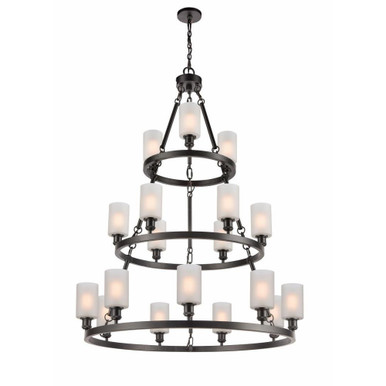 Saloon 18 Light Oversized Chandelier by Innovations - 82034-G80