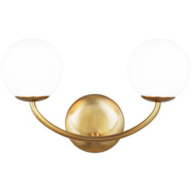 Aerin 2 Light Vanity Light 15 Inch Wide by Visual Comfort Studio - AEV1012
