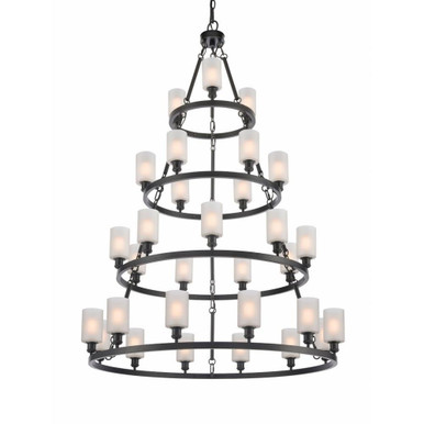 Saloon 30 Light Oversized Chandelier by Innovations - 820345-G80