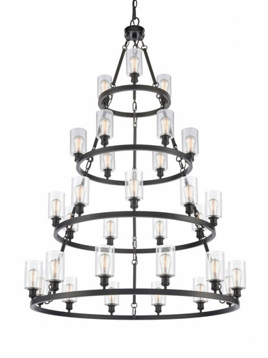 Saloon 30 Light Oversized Chandelier by Innovations - 820345-G80