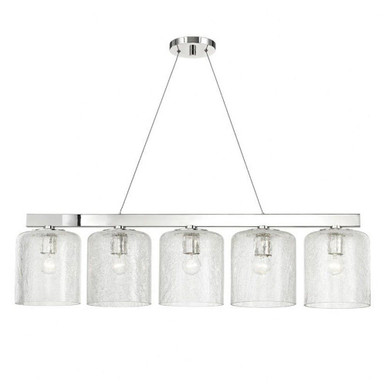 Canterbury Hollies 5 Light Linear Pendant 10.5 x 40.5 Inch by BSH - 116-BEL-5266979