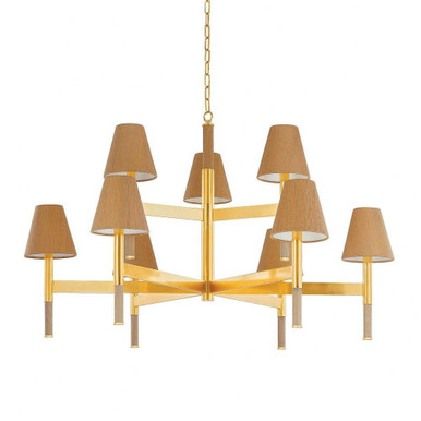 School Fold 9 Light Oversized Chandelier by BSH - 116-BEL-5245360