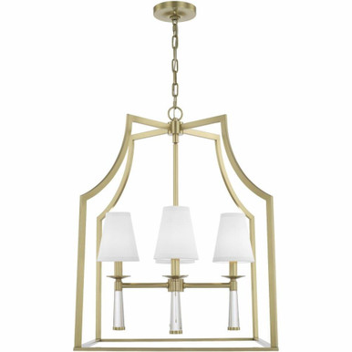 Baxter 4 Light Medium Chandelier by Crystorama - 8864