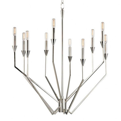 London Point 10 Light Chandelier 35.75 x 30 Inch Wide by BSH - 116-BEL-5267272
