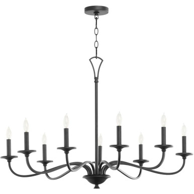Avenue Causeway 9 Light Oversized Chandelier by BSH - 183-BEL-5023230