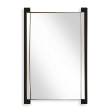 Easwald Bank Wall Mirror 39.25 Inch Tall and 26 Inch Wide by BSH - 208-BEL-5325782