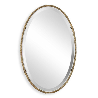 Clarence Coppice Oval Mirror 34 Inch Tall and 22 Inch Wide by BSH - 208-BEL-5325679