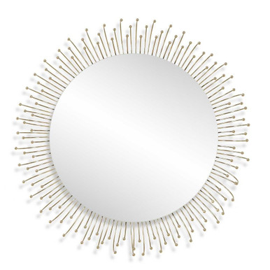 Hayes Highway Round Mirror 31 Inch Tall and 31 Inch Wide by BSH - 208-BEL-5214379