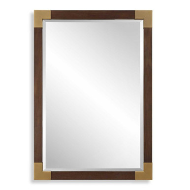 Lindsayfield Road Mirror 39.38 Inch Tall and 27.5 Inch Wide by BSH - 208-BEL-5214195
