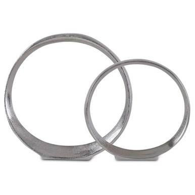 14.5 Inch Ring Sculpture (Set of 2) by BSH - 208-BEL-5227691