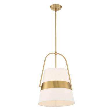Harness 1 Light Pendant 23.25 Inch Tall and 15 Inch Wide by Uttermost - 21646