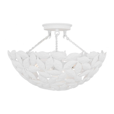 Kelan 3 Light 16 Inch Wide Semi Flush Mount by Visual Comfort Studio - AF1173