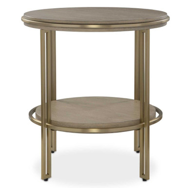 King George Quadrant Side Table 23 Inch Tall and 22 Inch Wide by BSH - 208-BEL-5214272
