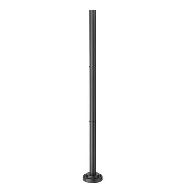 Accessory Outdoor Post with Hardware 75.75 Inch Tall by Z-Lite - 5012P-BK