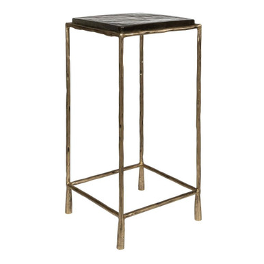 Amber Vale Accent Table 24 Inch Tall and 11.5 Inch Wide by BSH - 208-BEL-5305008