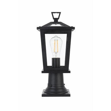 Ploughlees Lane 1 Light Outdoor Post Mount 16.5 Inch H and 7 Inch W by BSH - 390-BEL-5299884