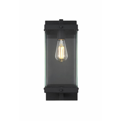 Scotland Quadrant 1 Light Outdoor Wall Mount 17 Inch H and 7 Inch W by BSH - 390-BEL-5307955