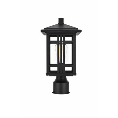 Eden Street Backway 1 Light Outdoor Post Mount by BSH - 390-BEL-5308144