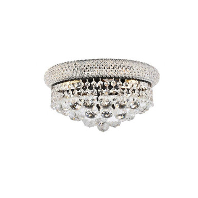 Lees Meadows 6 Light 14 Inch Wide Metal Flush Mount by BSH - 390-BEL-5209547