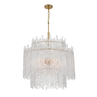 Hollin Grove 8 Light Chandelier 24 Inch Tall and 23.5 Inch Wide by BSH - 49-BEL-5273230