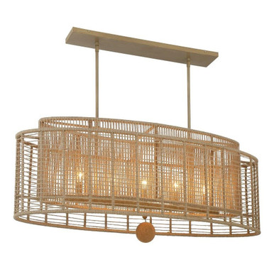 Wren Springs 5 Light Chandelier 17.75 Inch Tall and 41.75 Inch Wide by BSH - 49-BEL-5299199