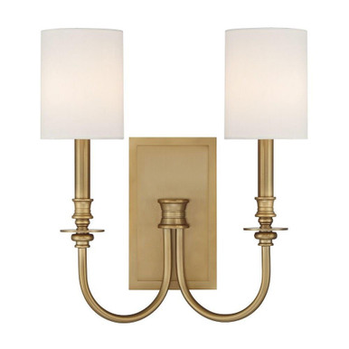 Florendine Street 2 Light Wall Sconce 16 Inch Tall and 14.5 Inch Wide by BSH - 49-BEL-5299307