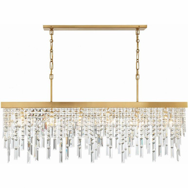 Clifton Retreat 6 Light Oversized Linear Chandelier by BSH - 49-BEL-5030368