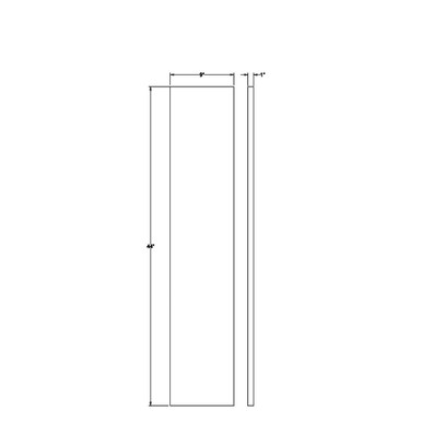 Knoll Manor 1 Light Outdoor Wall Mount 44 Inch Tall and 9 Inch Wide by BSH - 79-BEL-5308901