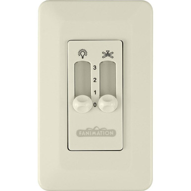 Accessory 3 Speed Non Reversing Fan and Light Wall Control by BSH - 103-BEL-408960