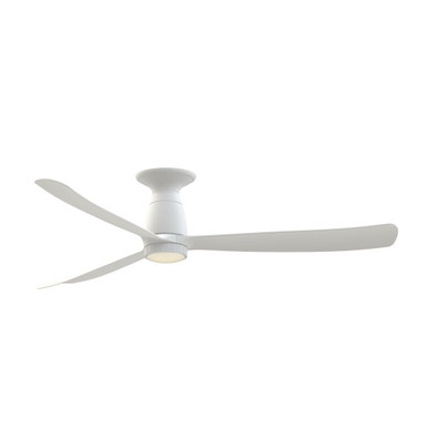Dean's Gardens 3 Blade Flush Ceiling Fan with Knurled Light Kit 60 Inch by BSH - 103-BEL-1376979