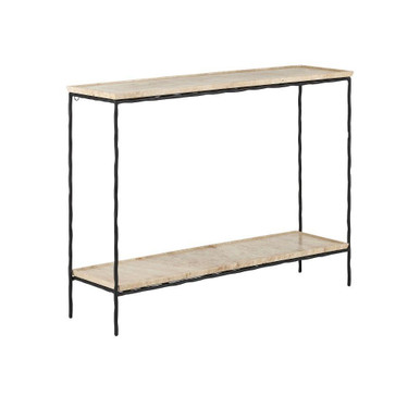 Boyles Console Table 31.25 Inch Tall and 42 Inch Wide by Currey Company - 4000-0137