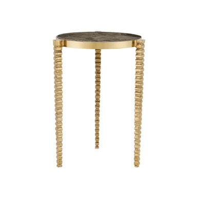 Corrado Accent Table 18 Inch Tall and 14 Inch Wide by Currey Company - 4000-0180