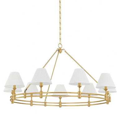 Villa Gardens 9 Light Chandelier 26 Inch Tall and 50 Inch Wide by BSH - 116-BEL-1371417
