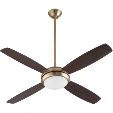 Expo 4 Blade Ceiling Fan with Light Kit 52 Inches Wide by BSH - 183-BEL-1295009