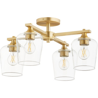Stanton Fields 4 Light 22 Inch Wide Flush Mount by BSH - 183-BEL-1294927