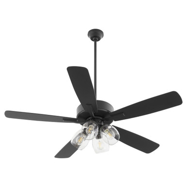 Ovation 5 Blade Ceiling Fan with 4 Light Kit 52 Inch Wide by BSH - 183-BEL-1367004