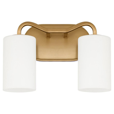 Thorne Paddock 2 Light Bath Vanity 9 Inch Tall and 13.25 Inch Wide by BSH - 183-BEL-1367018